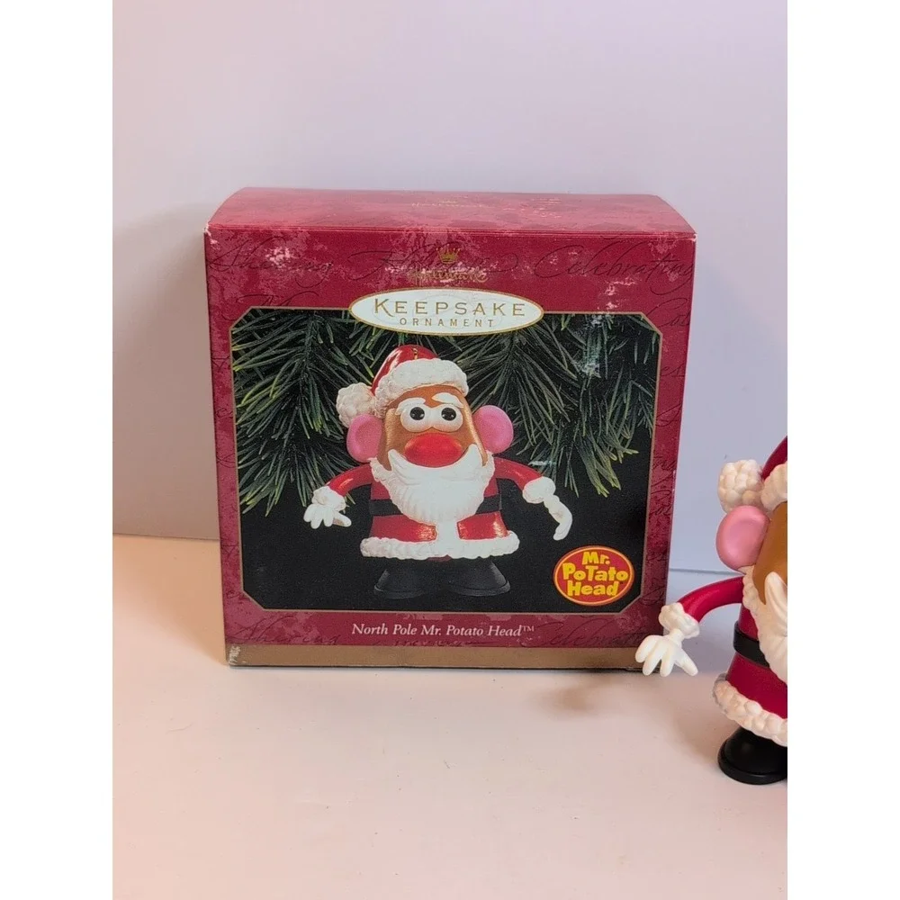 Vintage 1999 Hallmark Keepsake Christmas Ornament‎ North Pole Mr Potato Head NEW